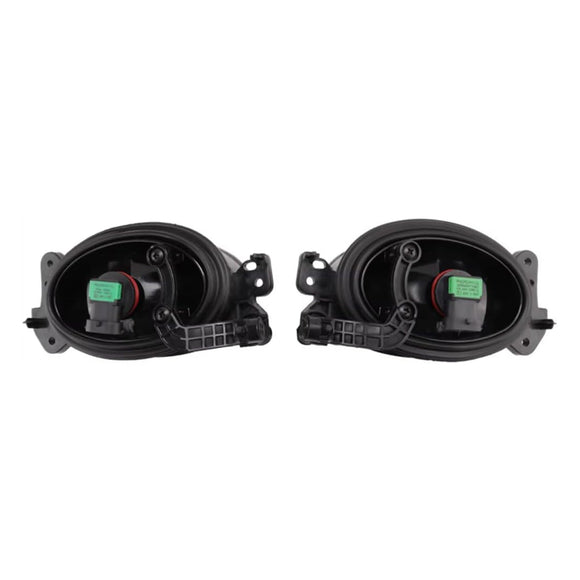 2002-2009 Mercedes G-Class Pair Front Fog Light Lamps With Bulbs A1698201556 A1698201656 Generic