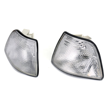 Corner Lights For Bmw E36 3-Series 4Dr Sedan/Hatchback 1992-1998 White