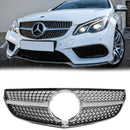 Styl diamentowy | Mercedes Benz Klasa E | W207/C207 Coupe Cabrio | 2014-2017 | Przedni grill, chromowany grill-3
