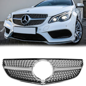 Mercedes-Benz Classe E (2014-2017) W207 Calandre de pare-chocs avant style diamant pour BMW C207 Coupé Cabriolet 2 portes