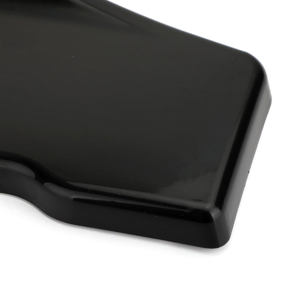 2 stuks 35cm rokspoiler achterlipverlenging rocker splitters winglet vleugels zwart