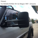 Extendable Towing Mirrors For NISSAN PATROL GU Y60/Y61/Y62 1997- current Pair-6
