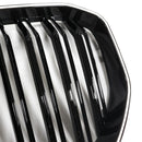 Niergrille met dubbele lamellen, zwart vooraan, passend voor BMW X5 G05 2019-2022 M-Performance-8
