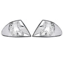 Front Indicator Turn Signal Corner Clear Lights For BMW 3 Series E46 99-01-11