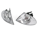 Front Indicator Turn Signal Corner Clear Lights For BMW 3 Series E46 99-01-12