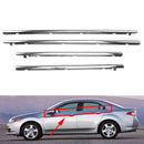 Acura TSX 2009-2014 4pcs Car Outside Window Weatherstrip Seal Belt Moulding 72410-TL0-003-1