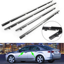 Acura TSX 2009-2014 4pcs Car Outside Window Weatherstrip Seal Belt Moulding 72410-TL0-003-2