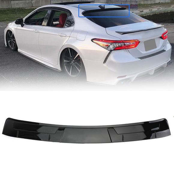 Glänzend schwarze Heckspoilerflügel, passend für Toyota Camry LE SE XSE XLE 2018–2024