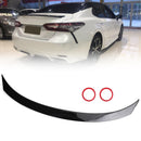 Glanzend zwarte achterspoilervleugels geschikt voor Toyota Camry LE SE XSE XLE 2018-2024-3