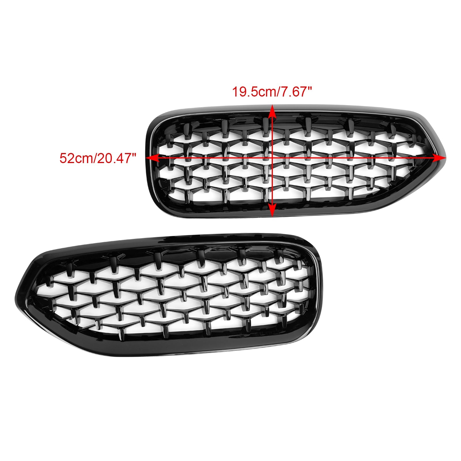 BMW G29 Z4 20I 30I M40I 2019-2023 Grille de calandre avant noir brillant 51138091295 générique