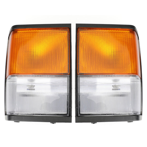 Corner Lamps New For Land Rover Range Rover Classic 1987-1995 Clear