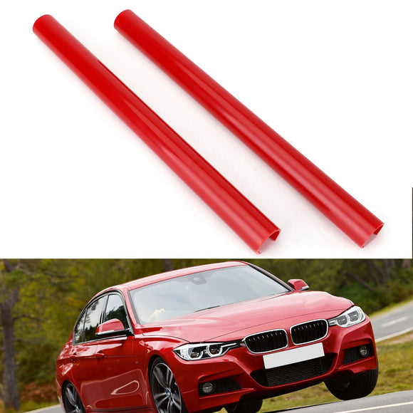 #A Color Support Grill Bar V Brace Wrap für BMW F30 F31 F32 F33 F34 F35 Rot