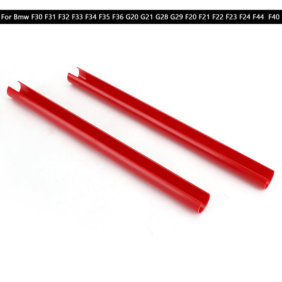 #A Color Support Grill Bar V Brace Wrap für BMW F30 F31 F32 F33 F34 F35 Rot