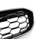 BMW 2023-2024 Série 3 G20 G21 320i/330i/M340i/318i/320d Calandre avant diamant Noir brillant-7