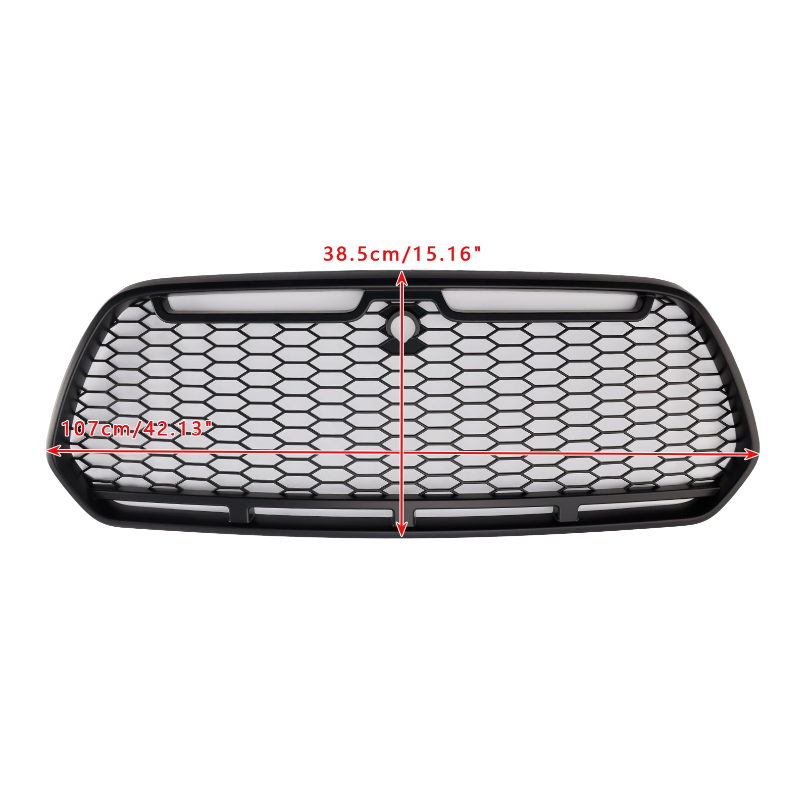 Matt Black Front Bumper Grill Grille Fit Ford Transit MK8 2015-2018 Raptor