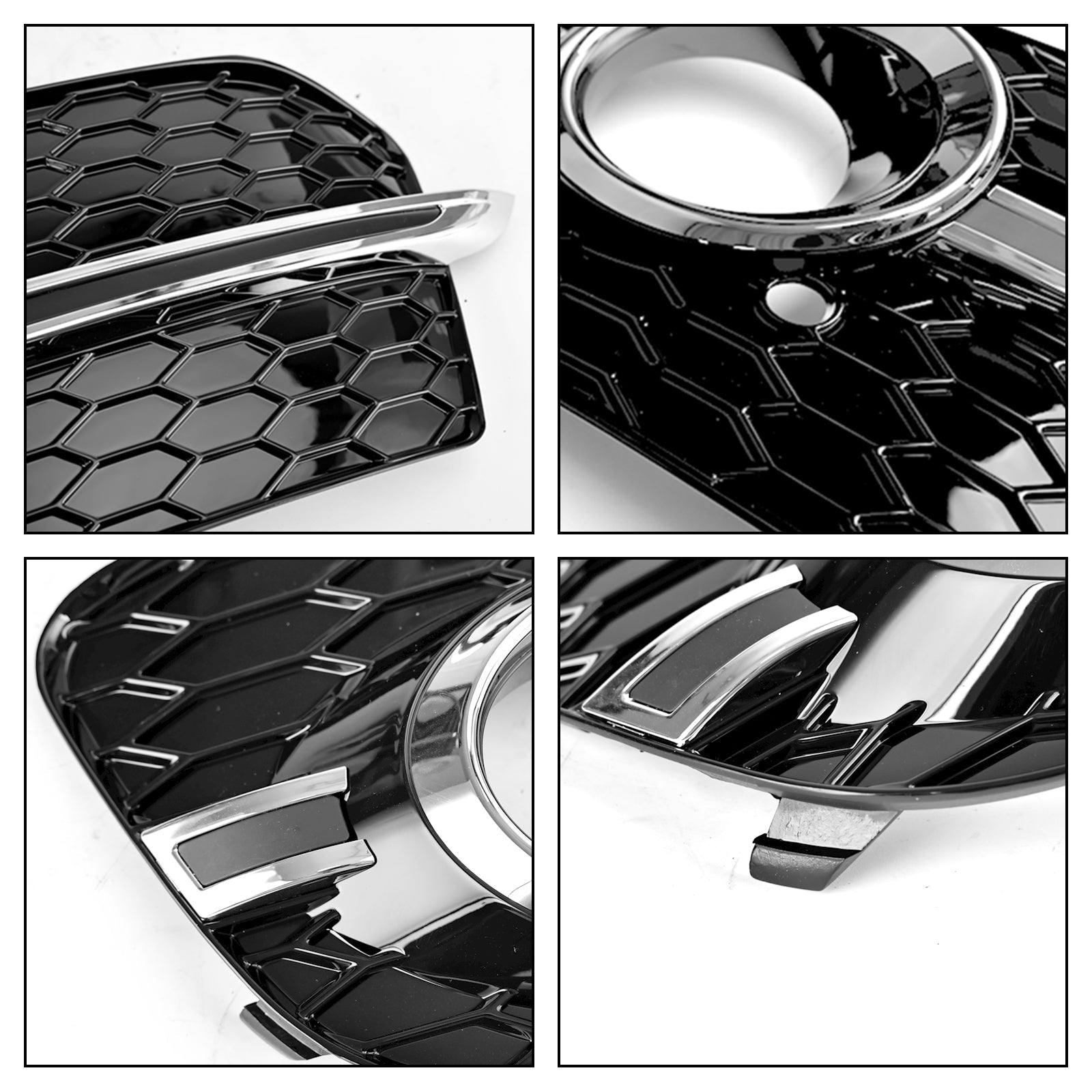 Audi 2013-2017 Q5 Version Standard 8R0807681M 8R0807682J Grille de phare antibrouillard de pare-chocs avant