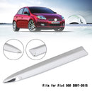 Chrome Left Front Bumper Upper Grill Moulding Trim For Fiat 500 2007-2015-2