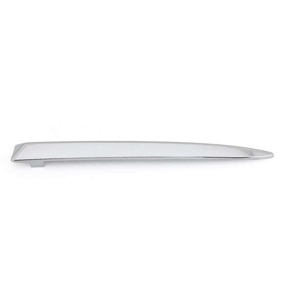 Moldura de parrilla superior del parachoques delantero derecho cromado para Fiat 500 2007-2015