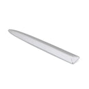 Moldura de parrilla superior del parachoques delantero derecho cromado para Fiat 500 2007-2015-1
