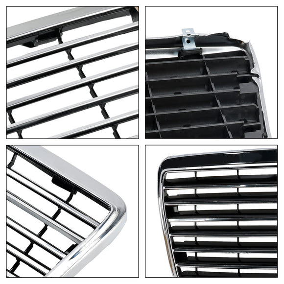 1993.06-1995 Mercedes-Benz E-Klasse W124 S124 C124 Frontstoßstangengrill Chrom Ersatzgrill