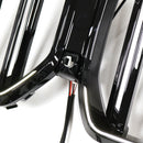 Grade de para-choque dianteiro de veneziana dupla adequada para BMW X6 G06 M60i 2023-2025 com furo para câmera-9