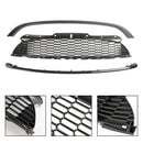Mini R55 Cooper S uit 2008-2014 & JCW 5-deurs stationwagen 3-delige glanzend zwarte frontgrille-5