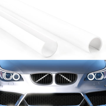 #E Color Support Grill Bar V Brace Wrap For BMW E60 White