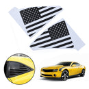 Areyourshop Aufkleber für hinteres Dreieck, Viertelfenster, USA-Flagge, für Camaro 2010–2015-1