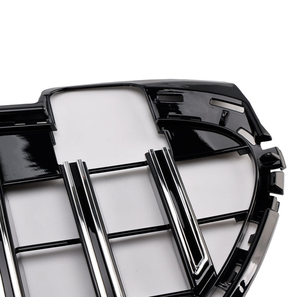 Grade dianteira cromada estilo GT-R para Mercedes-Benz W206 Classe C AMG Linha 2022-2023