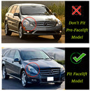 Mercedes-Benz 2010-2013 R-Klasse W251 R300/350/500/320CDI Frontstoßstangengrill Chrom Schwarz Ersatzgrill-5
