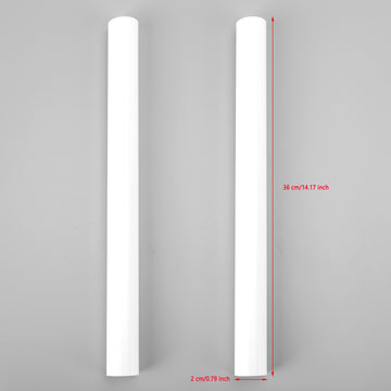 #E Color Support Grill Bar V Brace Wrap For BMW E60 White - 0
