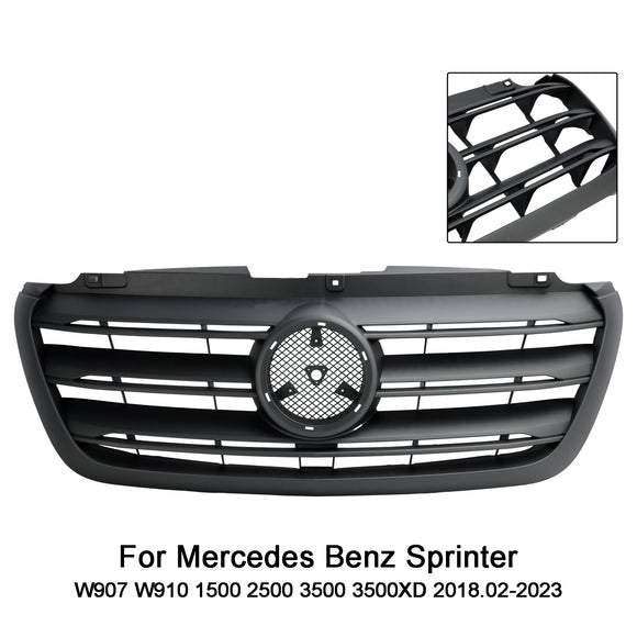 2019-2022 Mercedes Benz Sprinter W907 W910 1500 2500 3500 3500XD Grill Front Bumper Grille