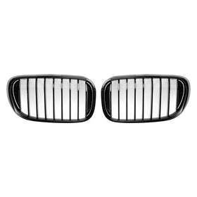 2015–2019 BMW 7er G12 mit langem Radstand 740Li/750Li/740Ld xDrive/760Li Front-Nierengrill, glänzend schwarzer Grill