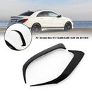 Mercedes-Benz W117 CLA200/CLA250 CLA45 AMG 2014-2018 Black Rear Bumper Spoiler Air Vent Cover-3