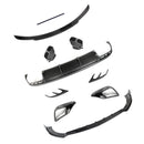 Mercedes-Benz 2019-2021 W217 S63 S65 AMG Coupé Carbon Fiber Bumper Body Kit Upgrade naar Brabus-11