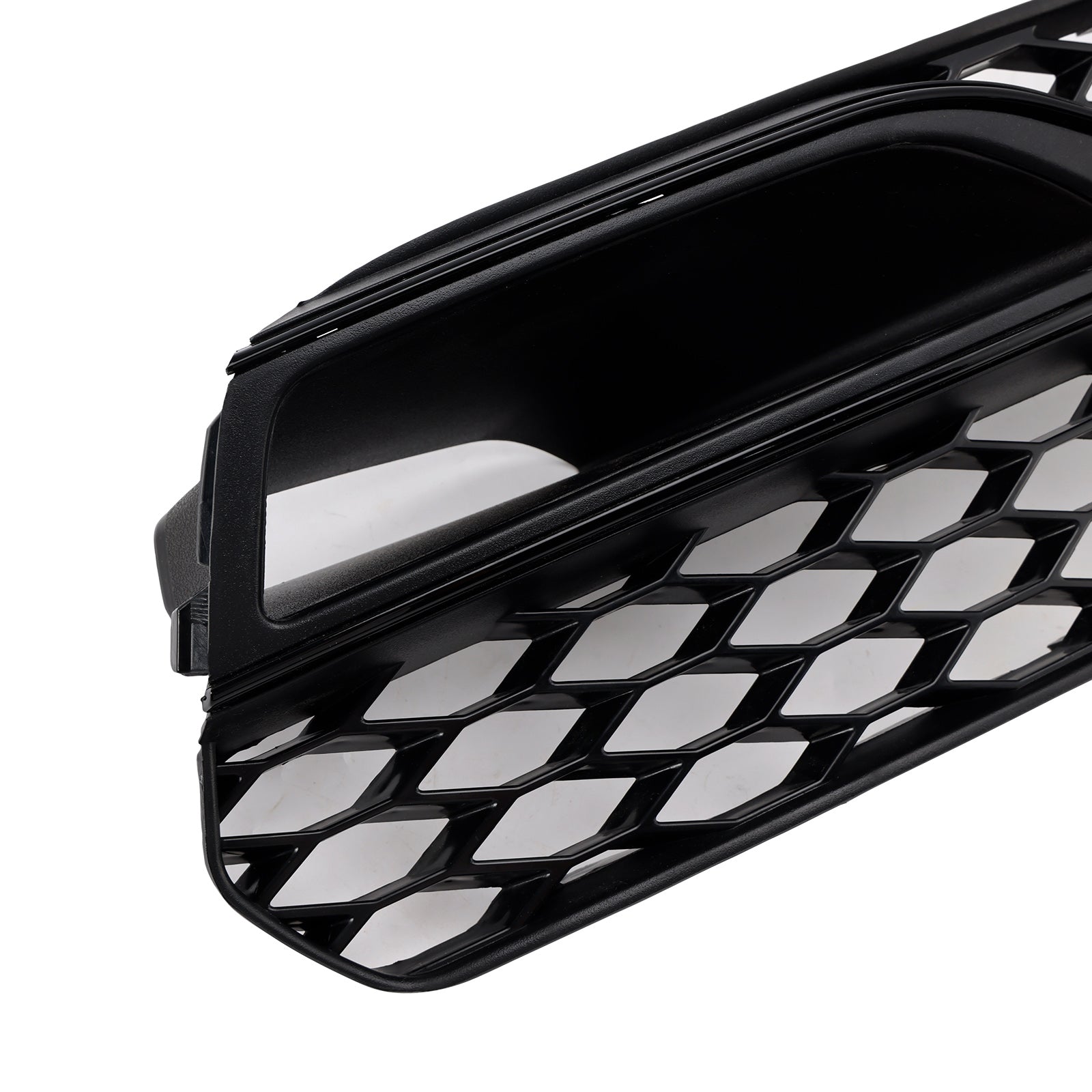 2013-2016 Audi S3 8V Honeycomb Lower Grille Front Bumper Fog Light Cover Black Grill 8V3807681L 8V3807681K