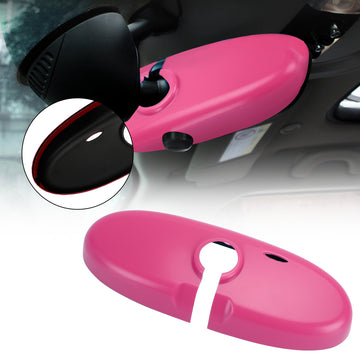Rear View Mirror Cover for BMW MINI Cooper R55 R56 R57 Pink - 0