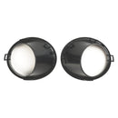 2007-2010 Mini Cooper R55 R56 R57 Paraurti anteriore Fendinebbia Coperchio lampada lunetta 51112753661 51112753662-1
