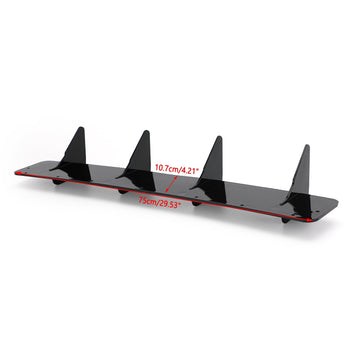 Achterbumper Lip Diffuser Side Splitter Volant Spoiler Fit VW GOLF VII 7 MK7 GTI