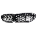 Chorme Diamond Kidney Grille Grill 51138072085 Fit BMW 3 Series G20 2019-2022-15