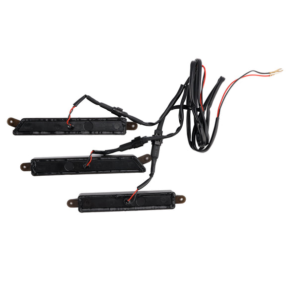 Grade do para-choque dianteiro com luz led amarela para Ford Ranger 2015-2023 T7 T8