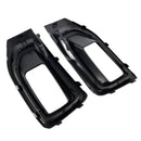 Fog Light Lamp Cover Gloss Black Trim Pair For GMC Yukon / Yukon XL 2015-2020-1
