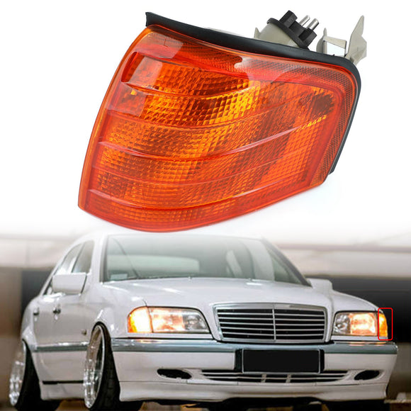 Para lamp narożnych i kierunkowskazów pasuje do Mercedesa Klasy C W202 1994-2000 r.