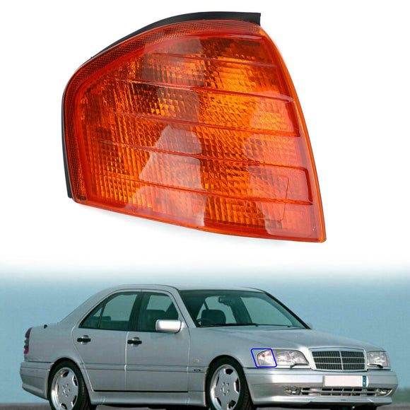 Para lamp narożnych i kierunkowskazów pasuje do Mercedesa Klasy C W202 1994-2000 r.