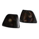 For 1992-1998 BMW E36 3-Series 4Dr Sedan/Hatchback Euro Corner Lights Gray-1
