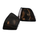 For 1992-1998 BMW E36 3-Series 4Dr Sedan/Hatchback Euro Corner Lights Gray-2