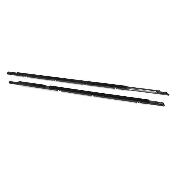 4 stks Chrome Tochtstrip Venster Moulding Trim Seal Riem Past Voor Accord 2008-2012