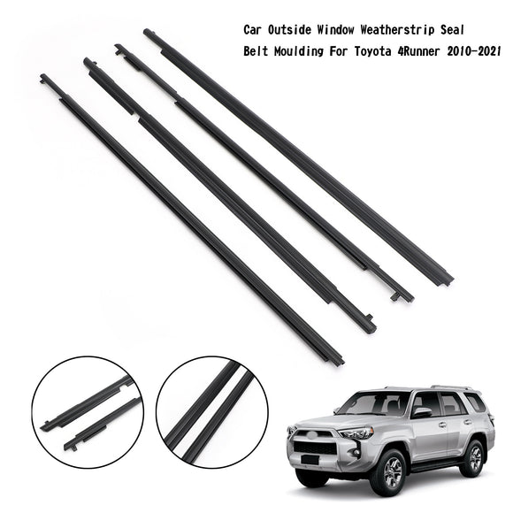 2010-2021 Toyota 4Runner Car Outside Window Weatherstrip tiivistehihnan lista 75711-35011 75712-35011