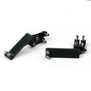 Alerón trasero de aluminio ajustable para maletero, alerón de carreras Universal, color negro, 14#-5