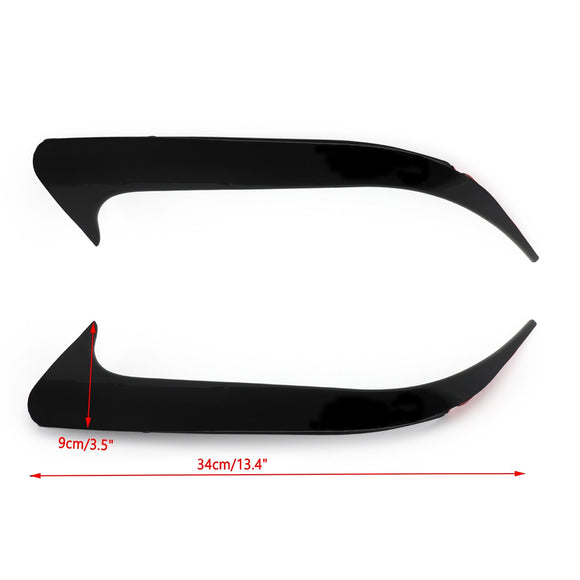 Mercedes-Benz W117 CLA200/CLA250 CLA45 AMG 2014-2018 Black Rear Bumper Spoiler Air Vent Cover